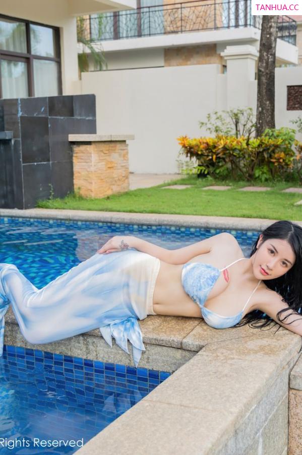 美七Mia  美七Mia泳池系列 绚丽美人鱼服饰第23张图片